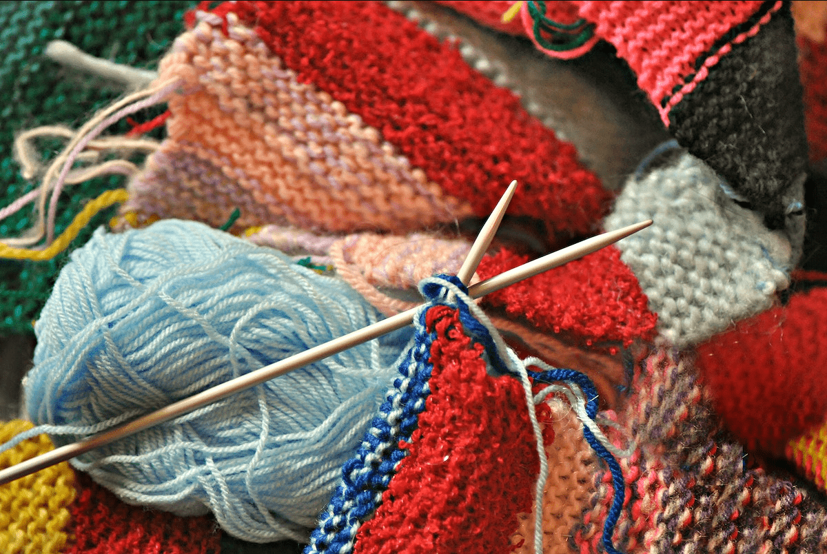 Where is the fabric used for hand crochet blankets produced