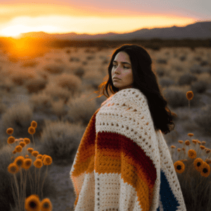 How do you make hand-knitted yarn blankets fluffy again